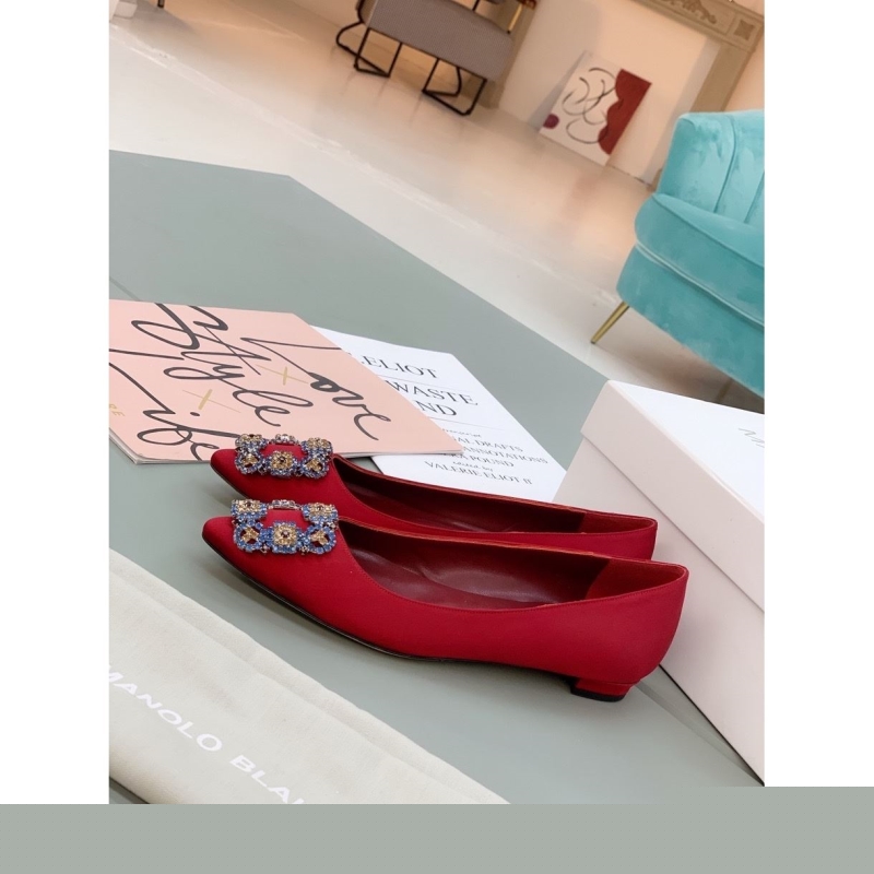 Manolo Blahnik flat shoes